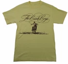 The Beach Boys Band T Shirt Small Yellow Graphic Tee Surf Rock 60s Music Top
