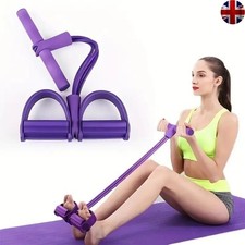 Resistance Bands for Full Body Workout – Portable Exercise Bands with Handles