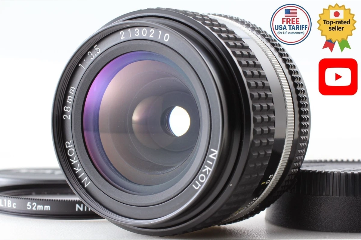Nikon AI-S f/3.5 Camera Lenses 28mm Focal for sale | eBay