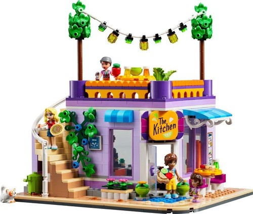 LEGO Friends Heartlake City Community Kitchen 41747 Toy Block Town Build - Afbeelding 4 van 9