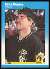 1987 Fleer Update #U-29 Mike Dunne