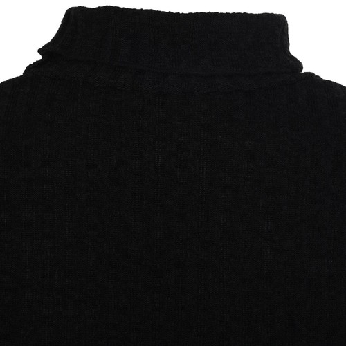 Mode Frauen Einfarbig Strickkleid Herbst Winter High Neck Pullover Langarm5038 - Bild 7 von 9