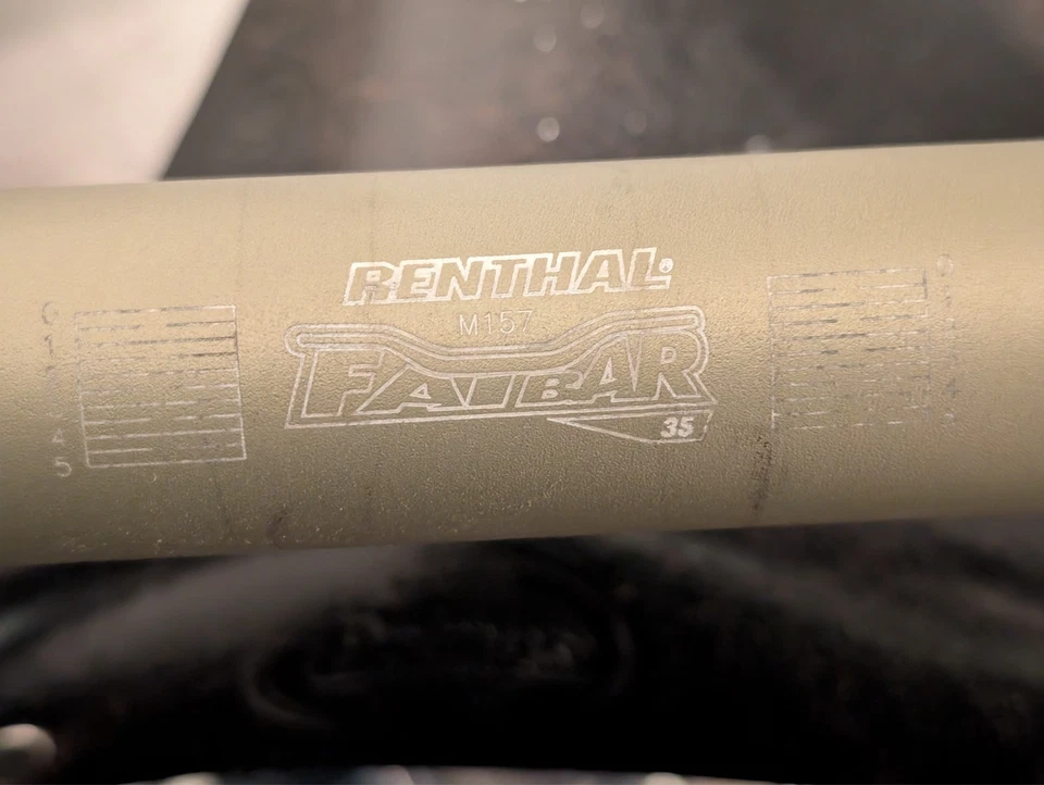 Renthal Fat Bar 35, 780mm, wie NEU, kein Bikepark oder so - Bild 2 von 2