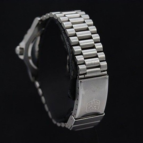 TAG Heuer 3000 Professional 932213 Quartz Watch 200m Gray Dial 16cm 6.3in Works - Picture 3 of 4