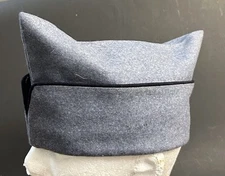 WWI French Blue Wool Overseas Cap Appears To Be Unissued -Possibly Reproduction?