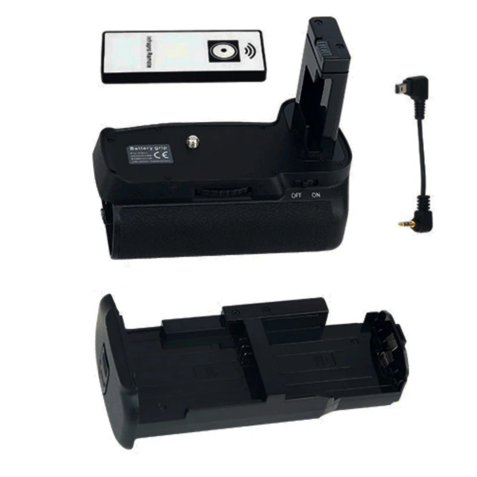 Camera Vertical Battery Grip Handle Holder For Nikon D3100 D3200 D3300 D5300 - Image 4 of 4