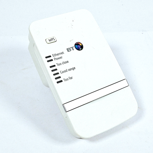 BT Dual Band Wi Fi Extender 610 - Internet Extender - Tested and Working - White