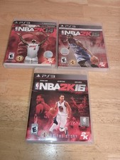 NBA 2K14 2K15 2K16 - Playstation 3 PS3 - All CIB- Bundle Lot w/ Manuals TESTED