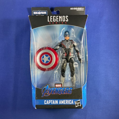 Figura de acción CAPTAIN AMERICA Avengers Endgame 2019 Marvel Legends 6" sin usar, en caja sellada