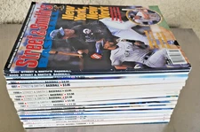 Lot of 17 Street and Smith's Baseball Yearbooks 1980-1991 plus 4 others.