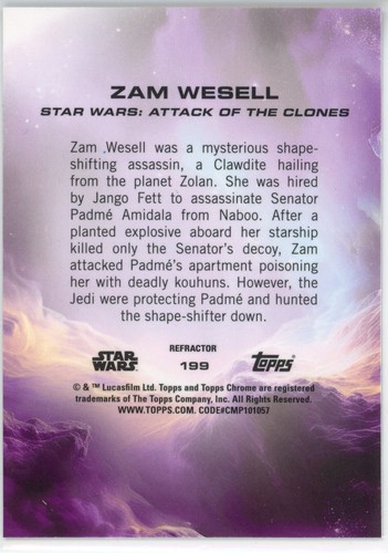 Refractores Star Wars cromados Topps 2025 elige el tuyo propio - Imagen 45 de 47