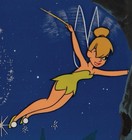 Disneyland Wonderful World Of Disney Tinker Bell Production Cel signed/world/art
