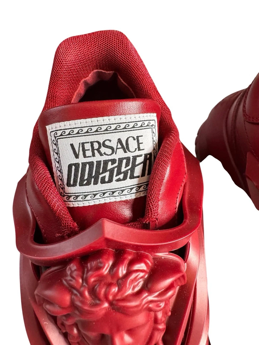 Zapatillas Versace Odisea rojas Medusa - talla 39