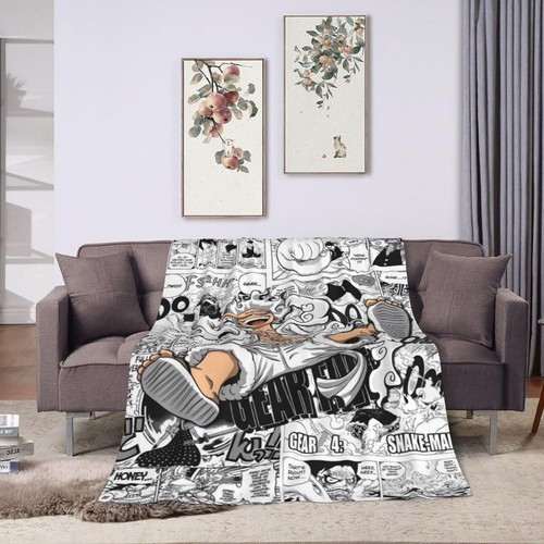 Anime Blanket, Ultra Soft Anti-Pilling Flannel Throw Blanket, Anime Decorations - Picture 8 of 8