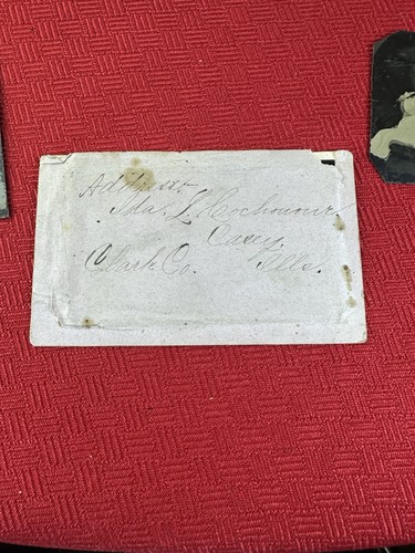 Bürgerkrieg Ära Zinn Typ Foto Lot Baby Mädchen 1800er viktorianisch ID’d Illinois selten - Bild 6 von 10