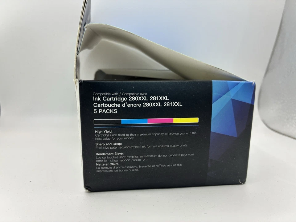 PGI-280XXL CLI-281XXL Ink Tank use for Canon Pixma -5 PACK - Image 2 of 4