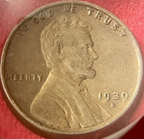 1939-S Wheat Cent-VF To XF-San Francisco Mint-JC603