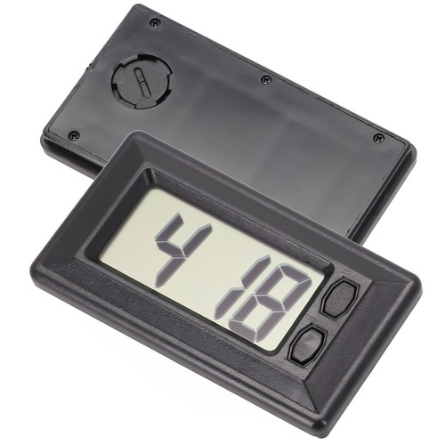 Clear and Easy to Read LCD Digital Display Car Dashboard Clock with Calendar - Picture 8 of 12