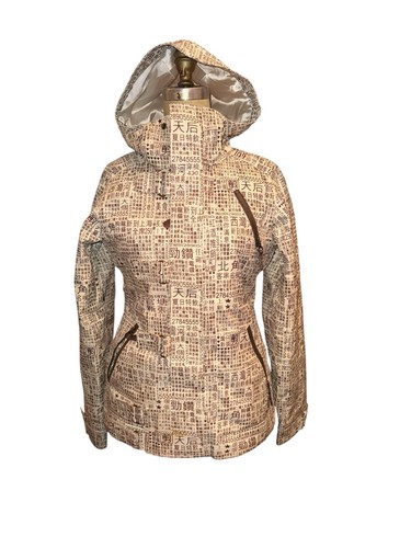 Burton Dryride Mujer Snowboard Esquí Invierno Chaqueta - Papel Castaño, Talla Pequeña - Imagen 2 de 9