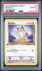 1999 POKEMON JUNGLE 1ST ED #56 MEOWTH PSA 10