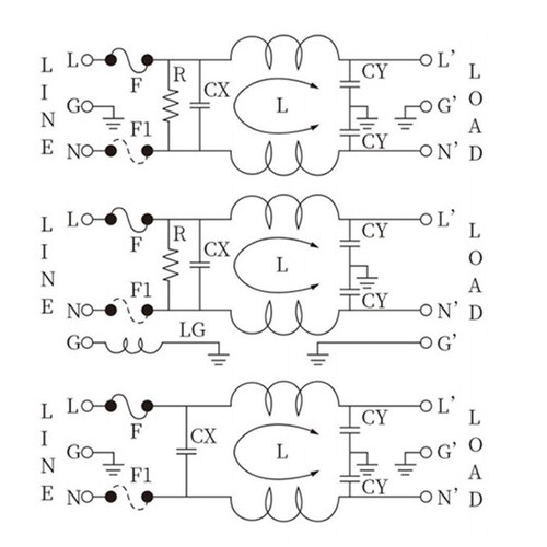 Single Phase CW2A Filter with Integrated Design for Electronic Devices - Afbeelding 6 van 16