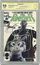 Punisher #3D CBCS 9.8 Witnessed Sig Michael Zeck 1986 19-1CE4E82-005