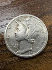 1942-S Mercury SILVER DIME ACTUAL Coin Get Today/Save/Fill Your Collection Fine