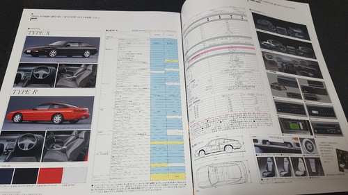NISSAN 180SX 1995s Catálogo 15 páginas JAPÓN Super Raro - Imagen 6 de 11