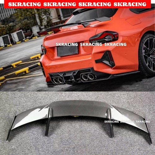 Real Carbon Fiber Rear Trunk Spoiler Wing Lip For BMW M240i G42 M2 G87 2020-2024 - Bild 1 von 24