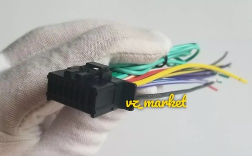 WIRE HARNESS FOR PIONEER AVH-500EX AVH500EX 16 PIN - Picture 1 of 3