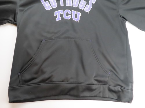 TCU Horned Frogs Champion Polyester Hoodie Go Frogs TCU Größe Large schwarz - Bild 7 von 17