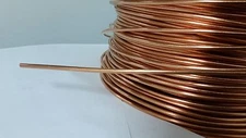 SOFT ANNEALED GROUND WIRE SOLID BARE COPPER 8 AWG 20' FEET