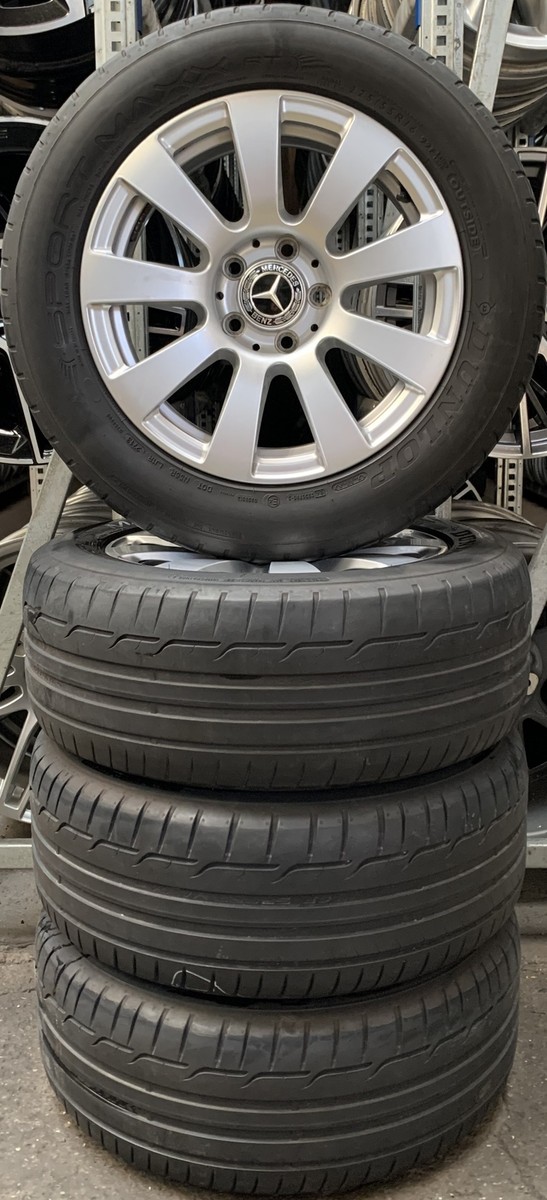 4 Original Mercedes-Benz Summer Wheels 225/55 R16 E W212 4 Original Mercedes-Benz Summer Wheels 225/55 R16 E W212