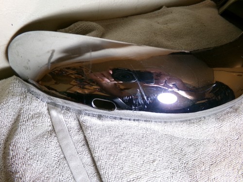 Passenger's side front bumperette, fits 1965 Triumph Spitfire Mk2, Mk3, GT6 - Picture 2 of 5