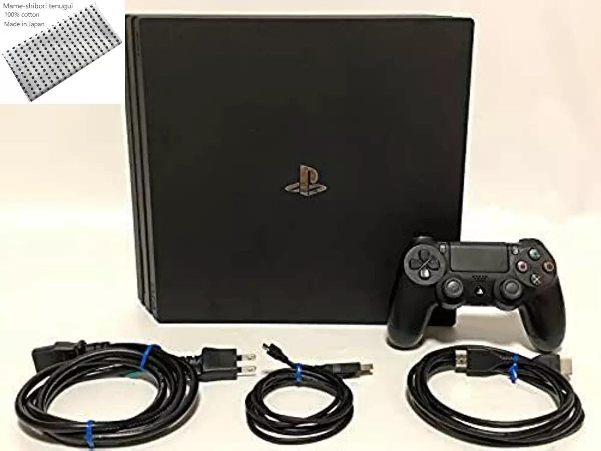 Playstation 4 Pro 1TB Jet Black Console - NOW INCLUDES FREE