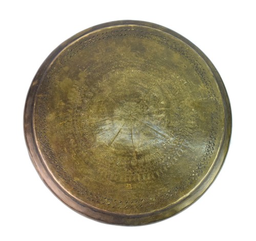 Old Hand Engraved Floral Design Work Brass Big Size Chapati Storage Box G66-1072 - Bild 3 von 8