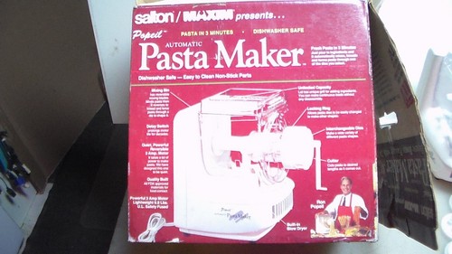 Popeil P400 Automatic Pasta Maker W/24 Dies, Instructions, VHS Tape - Picture 13 of 15