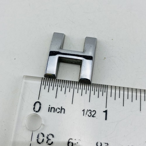 2006-2010 Hyundai Sonata Emblem Logo Letter Badge Trunk Rear Chrome OEM E11H - Picture 2 of 7