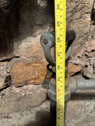 Antique iron & Brass pump bilge pump Gilbert & Barker Springfield 1901 - Picture 11 of 13