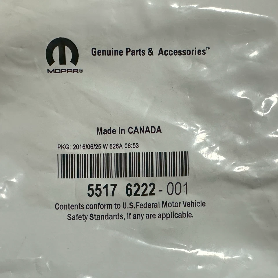 New OEM Mopar Door Weatherstrip (Right) For 1975-1995 Jeep Wrangler CJ7 55176222 Foto 3 de 3