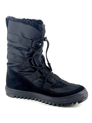 PRIMIGI UK 5 EU 38 BLACK GORE-TEX WATERPROOF WARM FUR LINED WINTER SNOW BOOTS - Picture 7 of 13