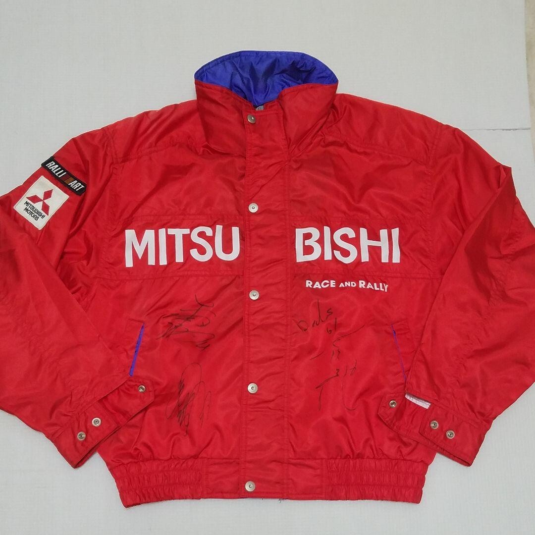 Mitsubishi Ralliart Racing Nylon Jacket Men's Size Free Size Mitsubishi Ralliart Racing Nylon Jacket Men's Size Free Size