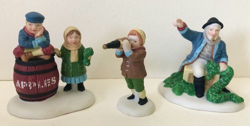 Abteilung 56 Heritage Village Collection Old Man and the Sea 3er Set #5655-3 NEU - Bild 2 von 7