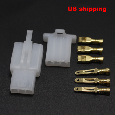 10 Pairs 9 Pin Automotive 2.8mm Electric Wire Connector Plug Ebike Scooter Car