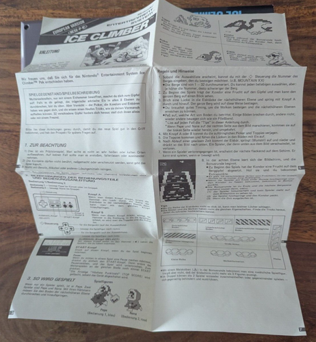 Ice Climber NES juego en caja original Nintendo Entertainment System - Imagen 4 de 12