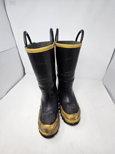 La Crosse Footwear Fire Fighter Boots steel toe USED Size Men's 6 Medium, NFPA - Picture 2 of 11