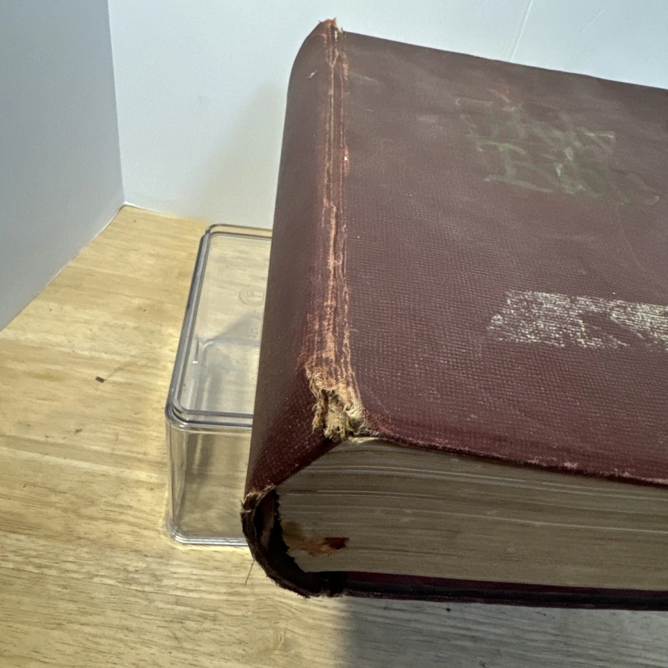 HOLY BIBLE King James Version KJV J. J. Little & Ives Co. 1959 Large Print Weddi - Image 4 of 4