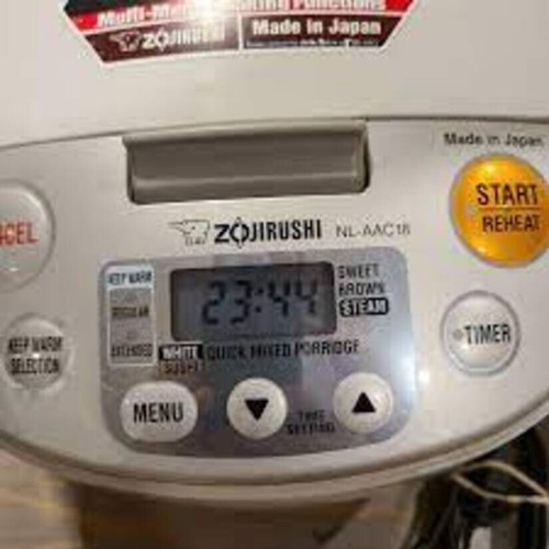 ZOJIRUSHI NL-AAC18/120V Micom Rice Cooker and Warmer 10 Cups beige/Made in Japan - Picture 10 of 13