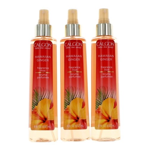 Calgon Hawaiian Ingwer von Calgon, 3er Pack 8 Oz. Duftnebel für Frauen