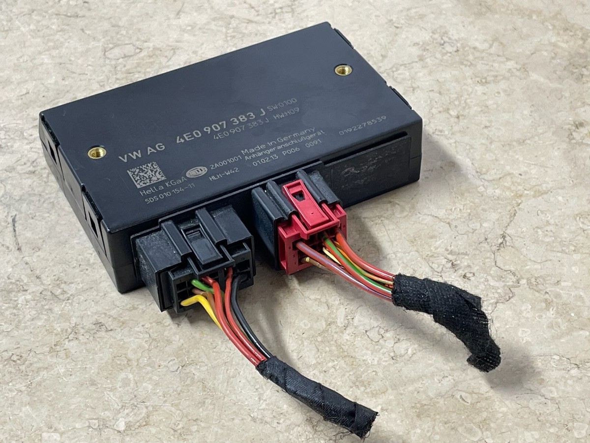 2017-2015 Audi Q7 Trailer Towing Control Module Computer